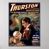 Thurston The Magician Canvas Print Poster (Vorne)