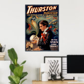 Thurston The Magician Canvas Print Poster (Heimbüro)