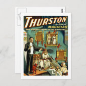 Thurston the Magician - The Wonder Show Postkarte (Vorne/Hinten)