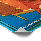 Thurston Vintag 1910 Magician Poster (Ecke)