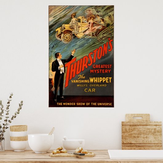 Thurstons bestes Rätsel Poster (Küche)