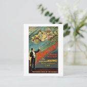 Thurstons Bestste Mystery Vintage-Anzeige Postkarte (Stehend Vorderseite)