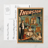 Thurstons "Die Wundershow des Universums" Vintag Postkarte (Vorne/Hinten)