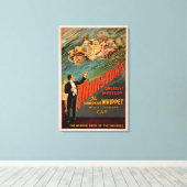 Thurstons schwindender Whippet Willys-Overland Leinwanddruck (Insitu (Holzboden))