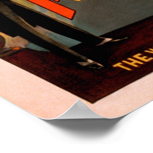 Thurstons schwindender Whippet Willys-Overland Poster (Ecke)