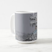 Thuy Tien Lake Abandoned Water Park Illustration Kaffeetasse (Vorderseite Links)