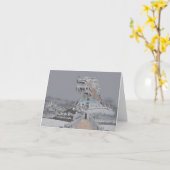 Thuy Tien Lake Abandoned Water Park Illustration Karte (Gelbe Blume)