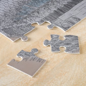 Thuy Tien Lake Abandoned Water Park Illustration Puzzle (Seite)