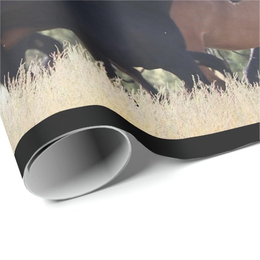 Thwäsche Mustangs Wrapping Paper Geschenkpapier (Rolleneckpunkt)