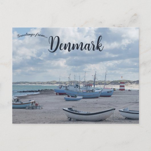 Thy Nationalpark in Dänemark Postkarte (Vorderseite)