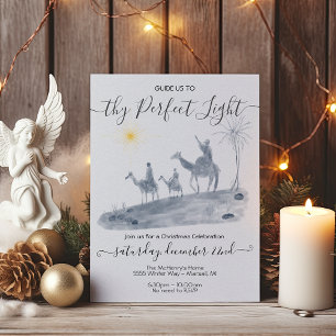 Thy Perfect Light 3 Könige Weihnachten Einladung