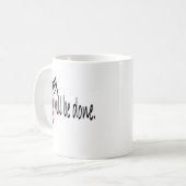 Thy wird getan kaffeetasse (Vorderseite Links)