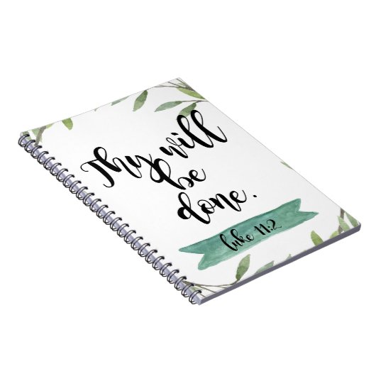 Thy wird getan notizblock (Rechte Seite)