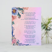 Thy Word Poetry/Writing Personalisiert Paper (Stehend Vorderseite)