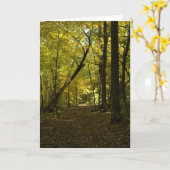 Thy Wort ist eine Lampe an meine Füße Karte (Gelbe Blume)