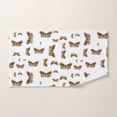 Thyatira batis - The Peach Blossom Moth Badhandtuch Set (Handtuch)