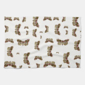 Thyatira batis - The Peach Blossom Moth Geschirrtuch (Horizontal)