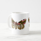 Thyatira batis - The Peach Blossom Moth Kaffeetasse (Vorderseite Links)