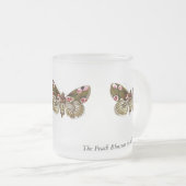 Thyatira batis - The Peach Blossom Moth Mattglastasse (VorderseiteRechts)