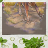 Thylacin Geschirrtuch (Gefaltet)