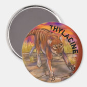 Thylacin Magnet (Vorderseite/Rückseite)