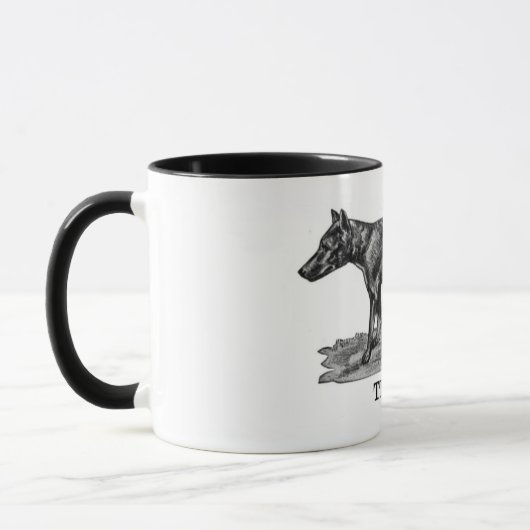 Thylacin (Tasmanian TIger) Tasse (Links)