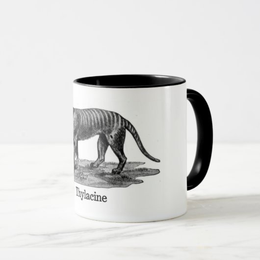 Thylacin (Tasmanian TIger) Tasse (VorderseiteRechts)