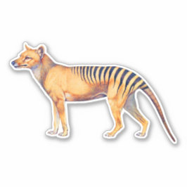 Thylacin (Tasmanischer Tiger) Aufkleber
