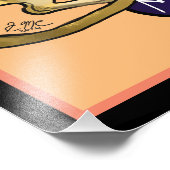 Thylacine Wir können lernen Fotodruck (Ecke)