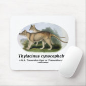 Thylacinus cynocephalus (Tasmanischer Tiger oder W Mousepad (Mit Mouse)