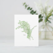Thym Zeichnung Postkarte (Stehend Vorderseite)