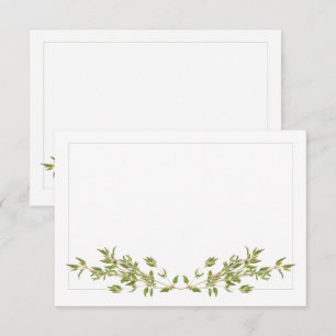 THYME 3,5x5 Flachkarte / Horizontal Karte