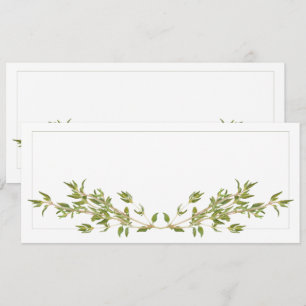THYME 4x9,25 Flachkarte / Horizontal Karte