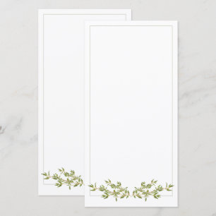 THYME 8x4 Flachkarte / Vertikal Karte