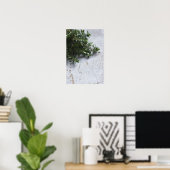 Thyme auf alten Holztisch Poster (Heimbüro)