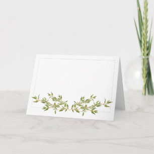 THYME Grußkarte / Querformat Karte