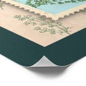 Thyme Herb Botanical Info Poster (Ecke)