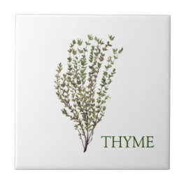 Thyme Herb Greenery Küche Kulinarisch Grüne Pflanz Fliese