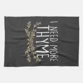 Thyme Herb Pflanze Geschirrtuch (Horizontal)