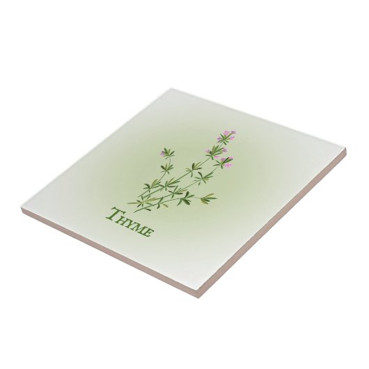 Thyme Herbal Design Keramik Tile Fliese (Seite)