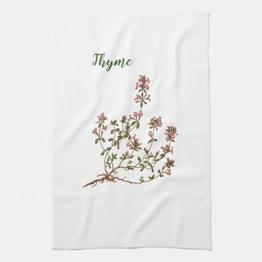 Thyme Herbs Küchentuch (Vertikal)