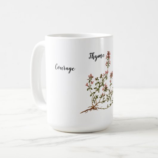 Thyme Kaffeetasse (Vorderseite Links)