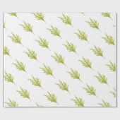 Thyme Kräuter Botanische Kräuterküche Geschenkpapier (Flach)