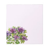 Thyme mit Aquarelltafel bemalt Notizblock (Vorderseite)
