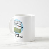 Thyme nach Thyme Funny Herb Pub Kaffeetasse (Vorderseite Links)