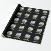 Thyme nach Thyme Funny Herb Pun Dark BG Geschenkpapier (Ungerollt)