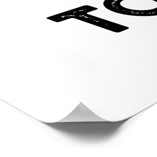 Thyme to Rock Funny Herb Pub Poster (Ecke)