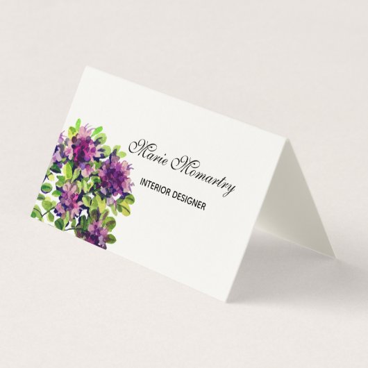 Thyme Visitenkarten (Vorderseite)