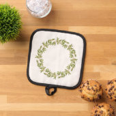 THYME WREATH Pot Holder Topflappen (Oben Unten)
