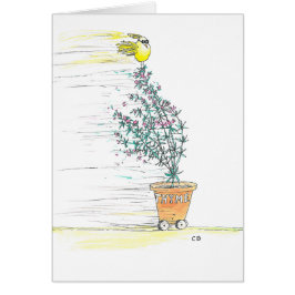 "Thymian-" Geburtstags-Karte